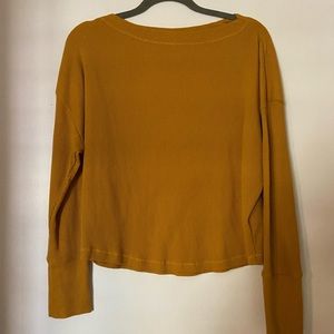 Anthropology waffle shirt